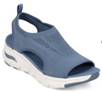 Blue shoes